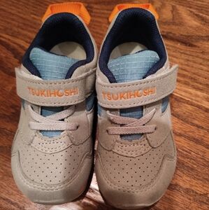 Tsukihoshi Kids Shoes - Gray and Blue